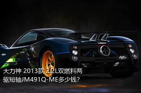 大力神 2013款 2.2L双燃料两驱短轴JM491Q-ME多少钱？