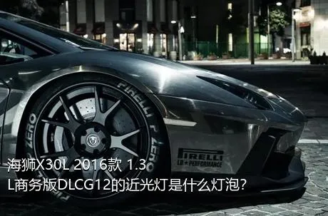 海狮X30L 2016款 1.3L商务版DLCG12的近光灯是什么灯泡？