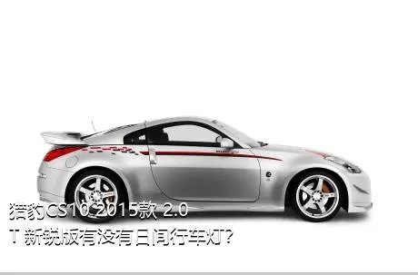 猎豹CS10 2015款 2.0T 新锐版有没有日间行车灯？