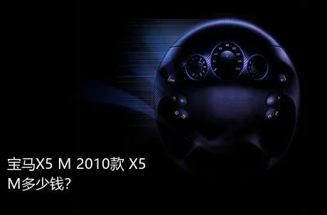 宝马X5 M 2010款 X5 M多少钱？