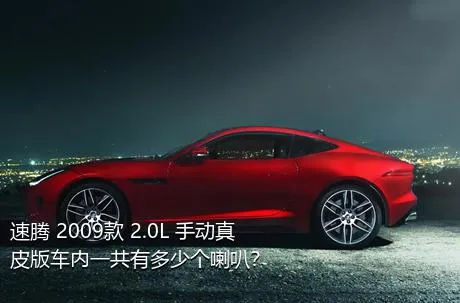 速腾 2009款 2.0L 手动真皮版车内一共有多少个喇叭？
