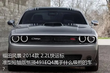 福田风景 2014款 2.2L快运标准型短轴版低顶491EQ4属于什么级别的车？