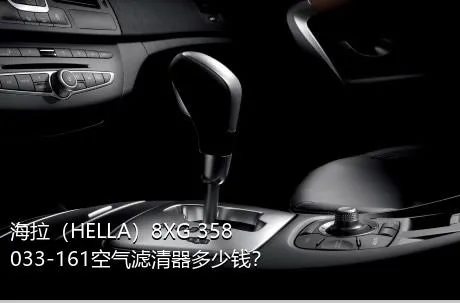 海拉（HELLA）8XG 358 033-161空气滤清器多少钱？