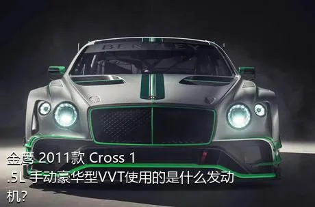 金鹰 2011款 Cross 1.5L 手动豪华型VVT使用的是什么发动机？