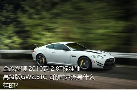 金旅海狮 2010款 2.8T标准轴高级版GW2.8TC-2的前悬架是什么样的？