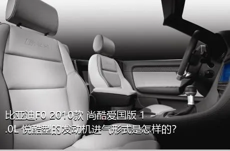 比亚迪F0 2010款 尚酷爱国版 1.0L 悦酷型的发动机进气形式是怎样的？