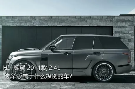 H-1辉翼 2011款 2.4L 豪华版属于什么级别的车？