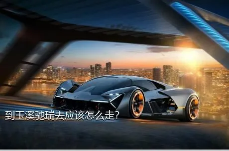 到玉溪驰瑞去应该怎么走？