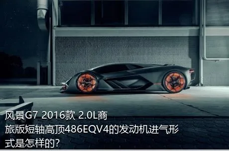 风景G7 2016款 2.0L商旅版短轴高顶486EQV4的发动机进气形式是怎样的？