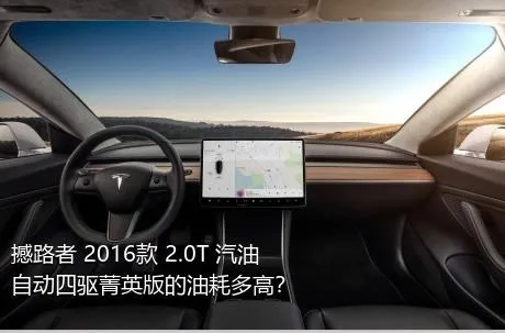 撼路者 2016款 2.0T 汽油自动四驱菁英版的油耗多高？