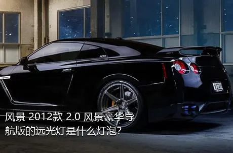 风景 2012款 2.0 风景豪华导航版的远光灯是什么灯泡？