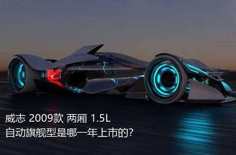 威志 2009款 两厢 1.5L 自动旗舰型是哪一年上市的？