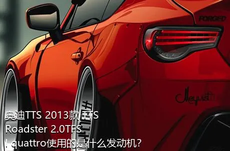 奥迪TTS 2013款 TTS Roadster 2.0TFSI quattro使用的是什么发动机？