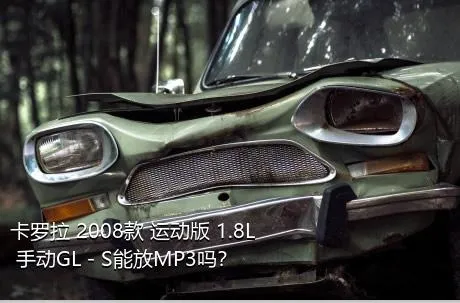 卡罗拉 2008款 运动版 1.8L 手动GL－S能放MP3吗？