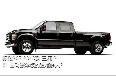 标致307 2010款 三厢 2.0L 自动豪华版的油箱多大？