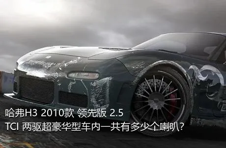 哈弗H3 2010款 领先版 2.5TCI 两驱超豪华型车内一共有多少个喇叭？