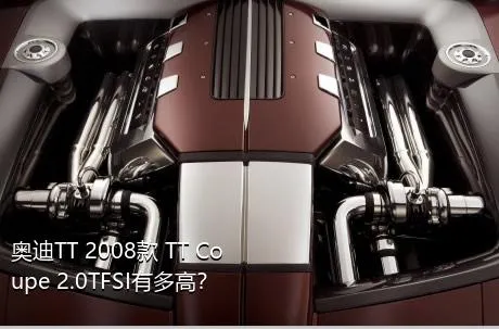 奥迪TT 2008款 TT Coupe 2.0TFSI有多高？