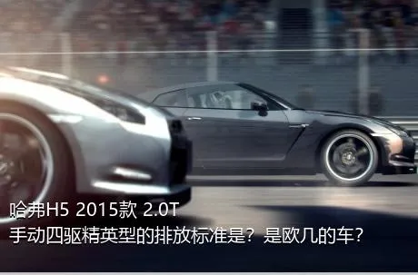 哈弗H5 2015款 2.0T 手动四驱精英型的排放标准是？是欧几的车？