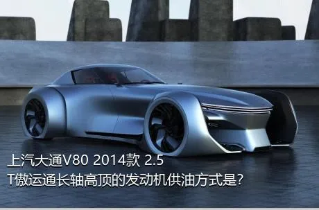 上汽大通V80 2014款 2.5T傲运通长轴高顶的发动机供油方式是？