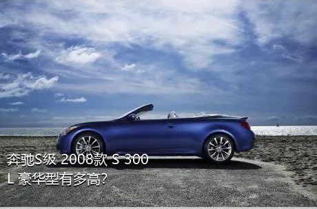 奔驰S级 2008款 S 300 L 豪华型有多高？