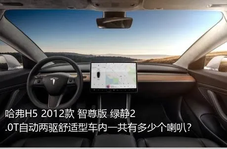 哈弗H5 2012款 智尊版 绿静2.0T自动两驱舒适型车内一共有多少个喇叭？