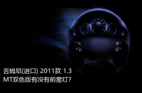 吉姆尼(进口) 2011款 1.3 MT双色版有没有前雾灯？