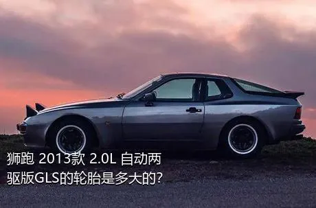 狮跑 2013款 2.0L 自动两驱版GLS的轮胎是多大的？