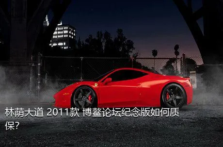 林荫大道 2011款 博鳌论坛纪念版如何质保？