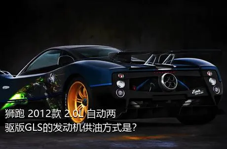 狮跑 2012款 2.0L 自动两驱版GLS的发动机供油方式是？