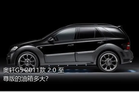 奥轩G5 2011款 2.0 至尊版的油箱多大？
