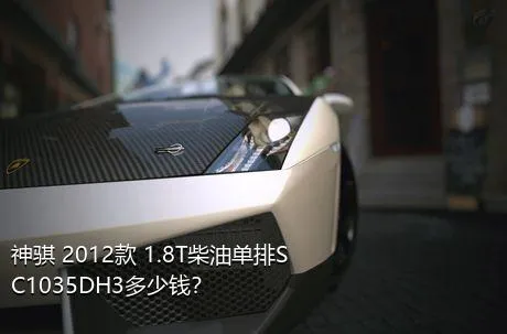 神骐 2012款 1.8T柴油单排SC1035DH3多少钱？