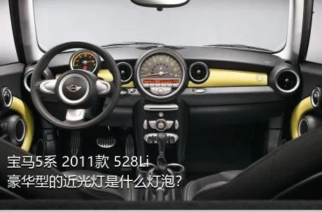 宝马5系 2011款 528Li 豪华型的近光灯是什么灯泡？