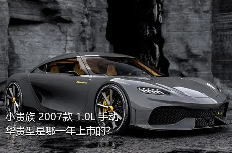 小贵族 2007款 1.0L 手动华贵型是哪一年上市的？