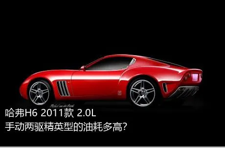 哈弗H6 2011款 2.0L 手动两驱精英型的油耗多高？