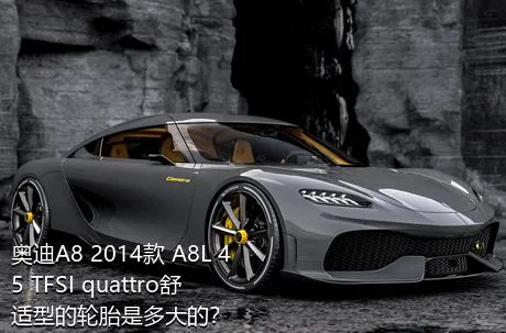 奥迪A8 2014款 A8L 45 TFSI quattro舒适型的轮胎是多大的？