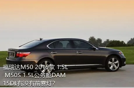 福瑞达M50 2015款 1.5L M50S 1.5L公务舱DAM15DL有没有前雾灯？