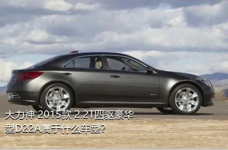 大力神 2015款 2.2T四驱豪华型D22A属于什么车型？