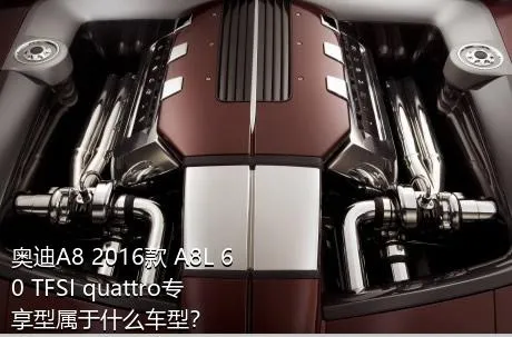 奥迪A8 2016款 A8L 60 TFSI quattro专享型属于什么车型？