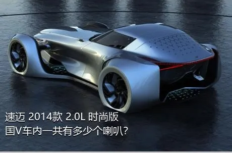 速迈 2014款 2.0L 时尚版 国V车内一共有多少个喇叭？