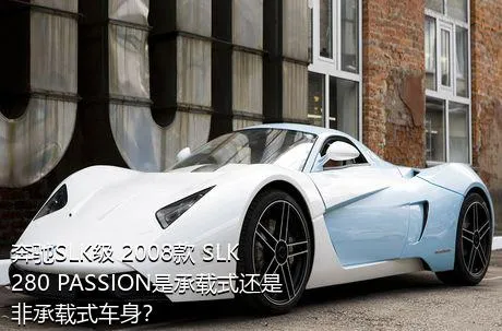 奔驰SLK级 2008款 SLK 280 PASSION是承载式还是非承载式车身？