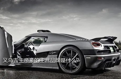 义乌吉生帝豪的主营品牌是什么？