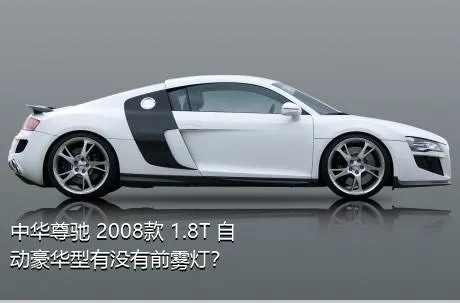 中华尊驰 2008款 1.8T 自动豪华型有没有前雾灯？