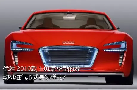 优胜 2010款 1.0L豪华型的发动机进气形式是怎样的？