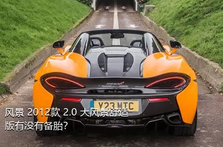 风景 2012款 2.0 大风景舒适版有没有备胎？