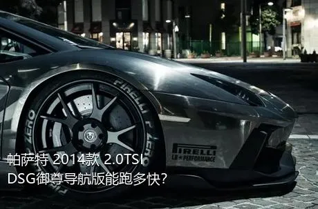 帕萨特 2014款 2.0TSI DSG御尊导航版能跑多快？