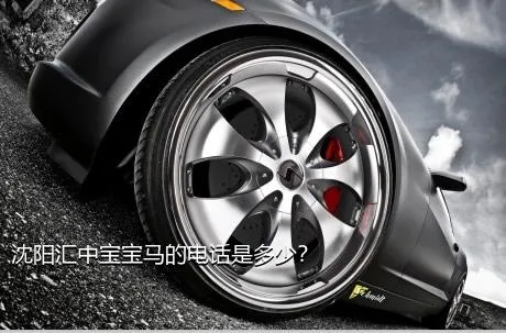 沈阳汇中宝宝马的电话是多少？