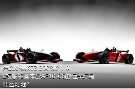 东风小康K02 2008款 1.0L短轴版基本型AF10-06的远光灯是什么灯泡？