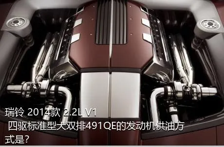 瑞铃 2014款 2.2L V1 四驱标准型大双排491QE的发动机供油方式是？