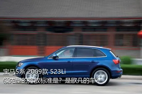 宝马5系 2009款 523Li 领先型的排放标准是？是欧几的车？