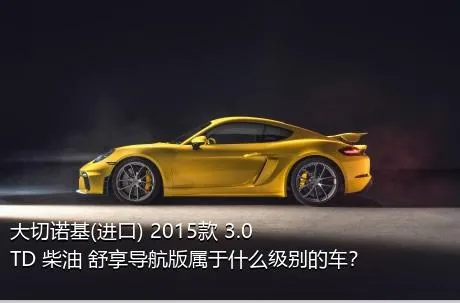 大切诺基(进口) 2015款 3.0TD 柴油 舒享导航版属于什么级别的车？